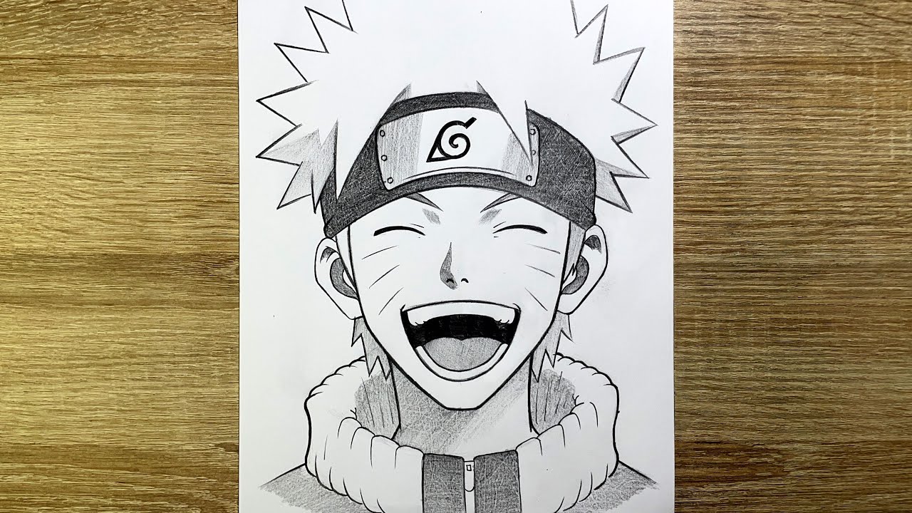 Comment dessiner Naruto facilement | Comment dessiner étape par étape | Dessin Naruto