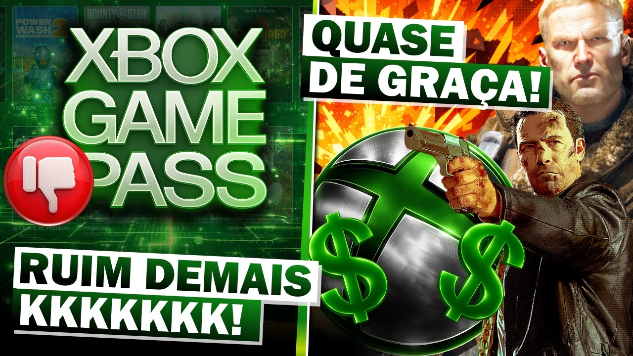 Tudo Isso BARATO DEMAIS no XBOX + Game Pass RID&Iacute;CULO em Agosto!