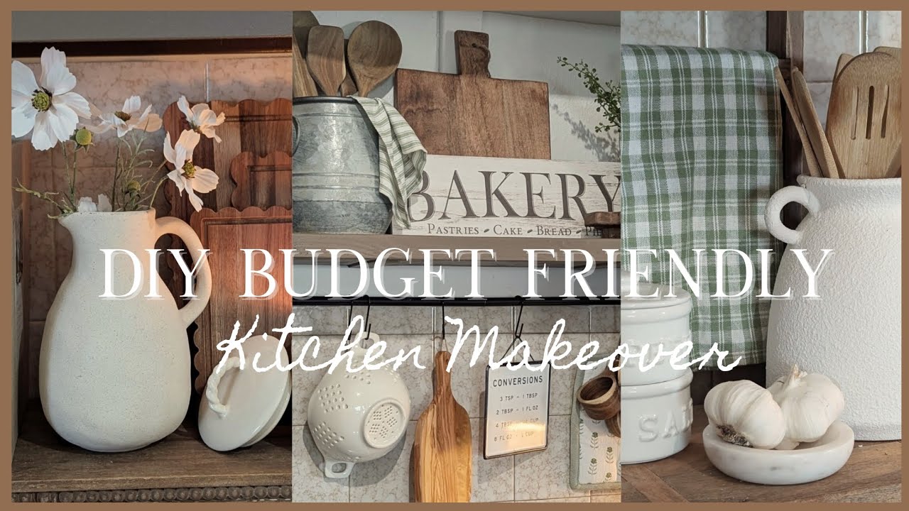 2025 DIY KITCHEN MAKEOVER ON A BUDGET | SUMMER KITCHEN REFRESH
