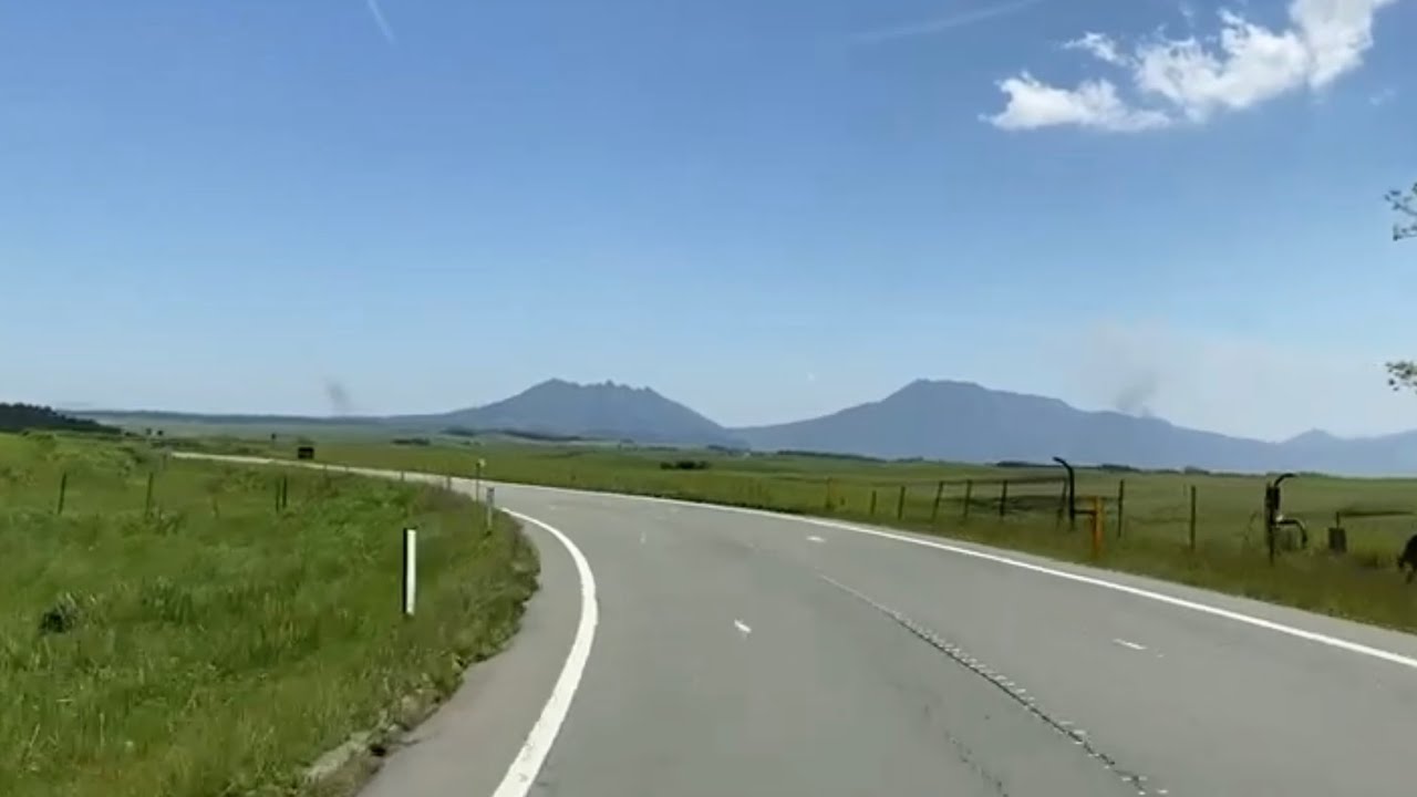 黒川温泉から　大観峰
