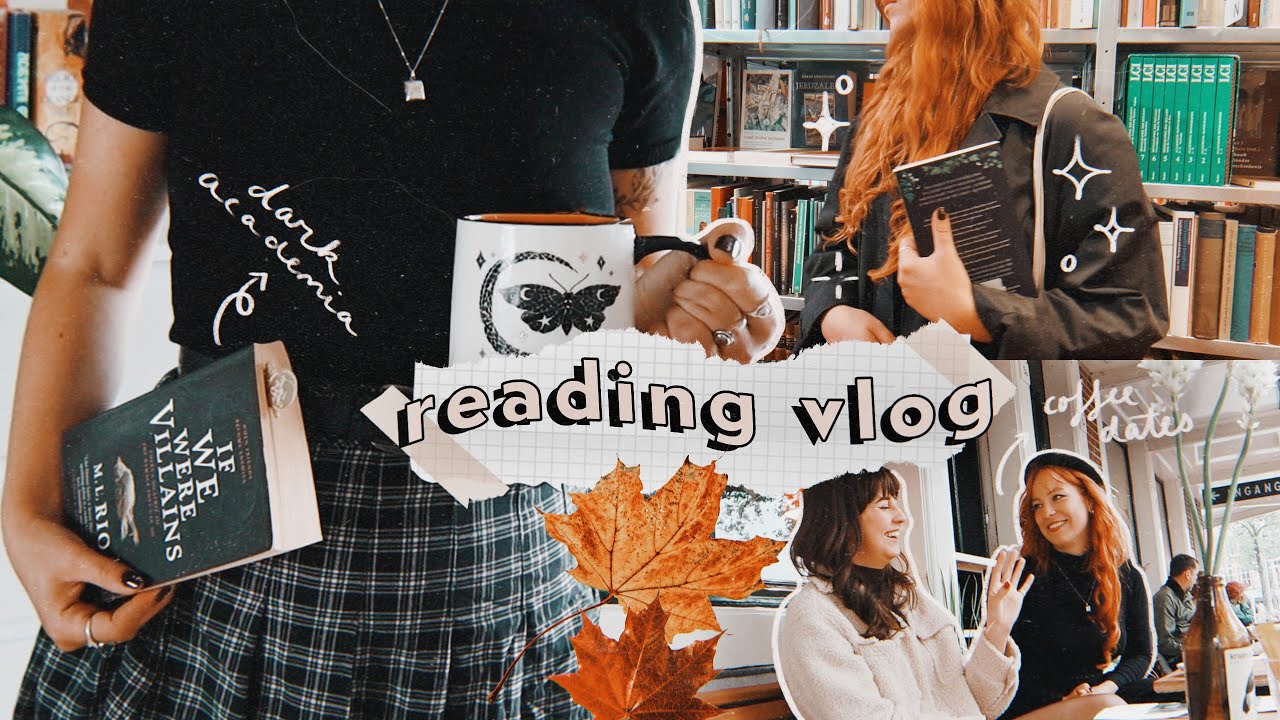 Cozy Reading Vlog 🍄🌛🍂  dark academia reads, witchy bookhaul, preparing for autumn