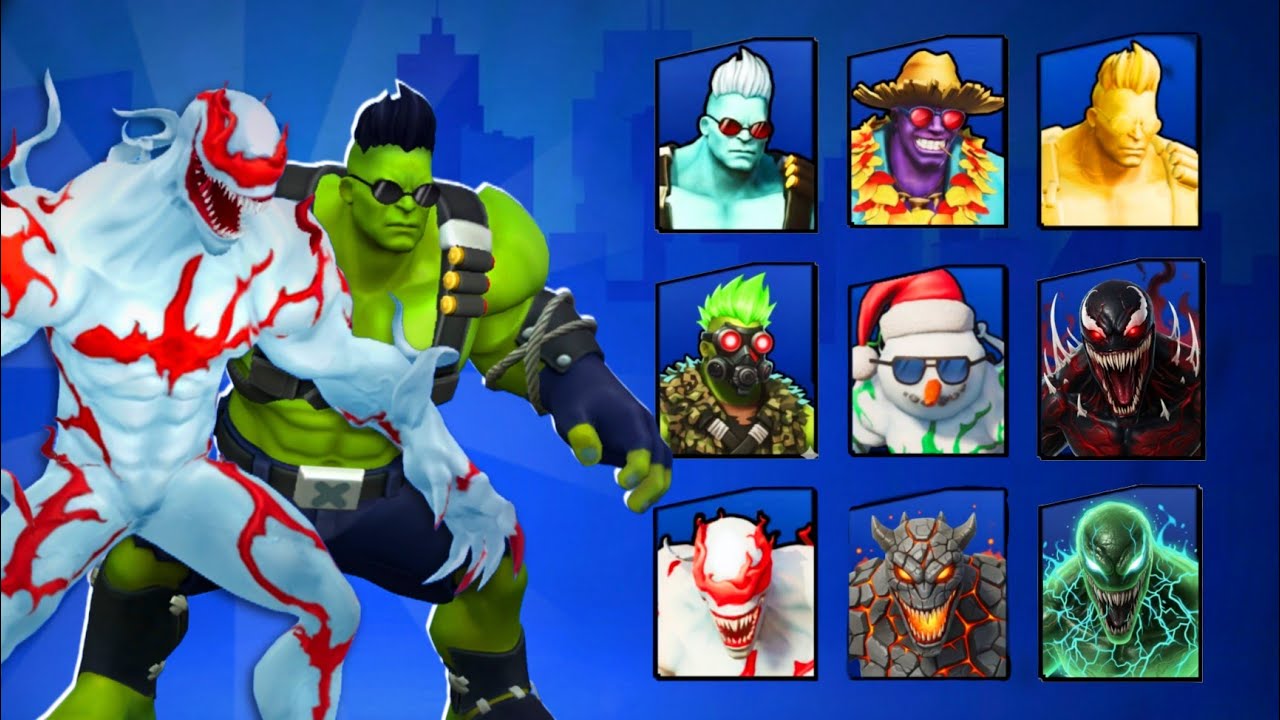 I Unlocked All Hulk And Venom Skins 😍 in Spider Fighter 3 🔥