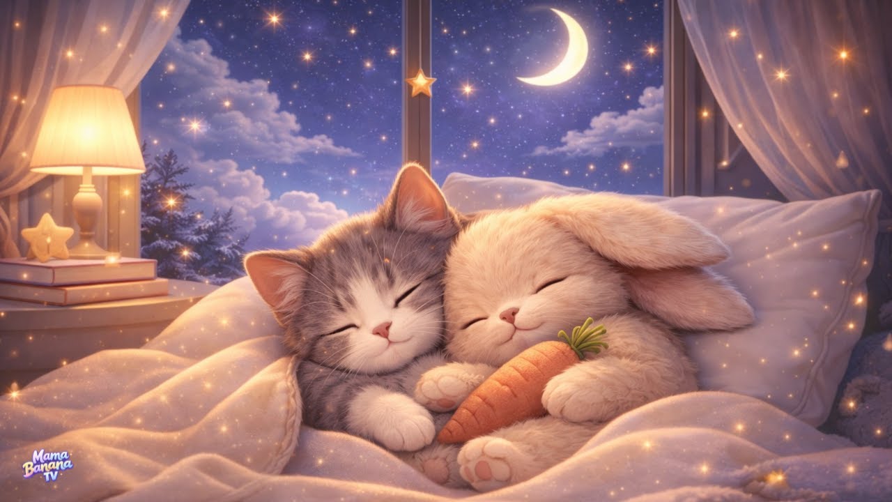 1 Hour Deep Sleep Music for Kids ✨ | Calming Sleep Music 🌙