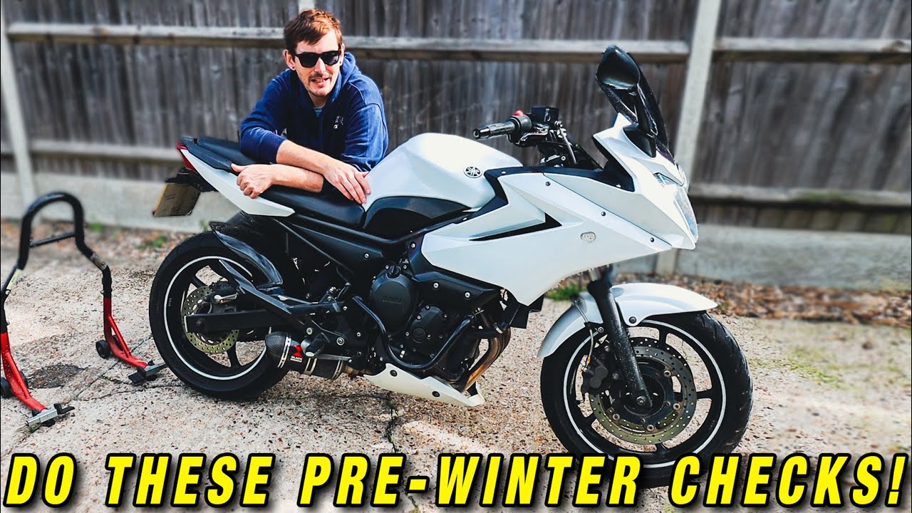 Motorcycle safety checks for winter!