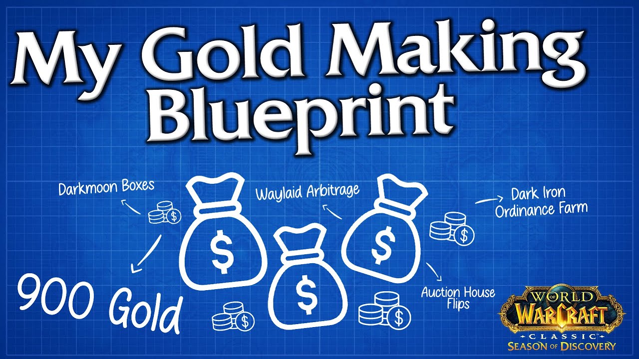 How I made 900 Gold in WoW Season of Discovery - SoD Gold Farm
