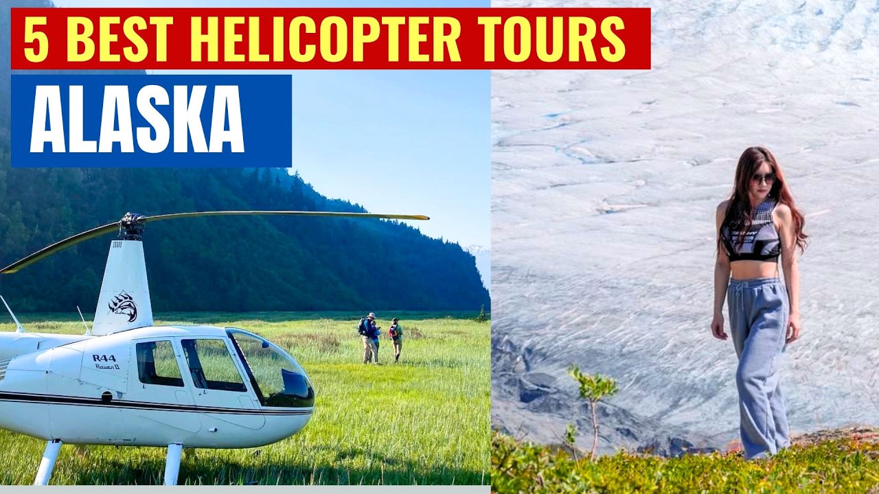 Alaska Helicopter Tours with Glacier Landing | Alaska Dogsled Adventure