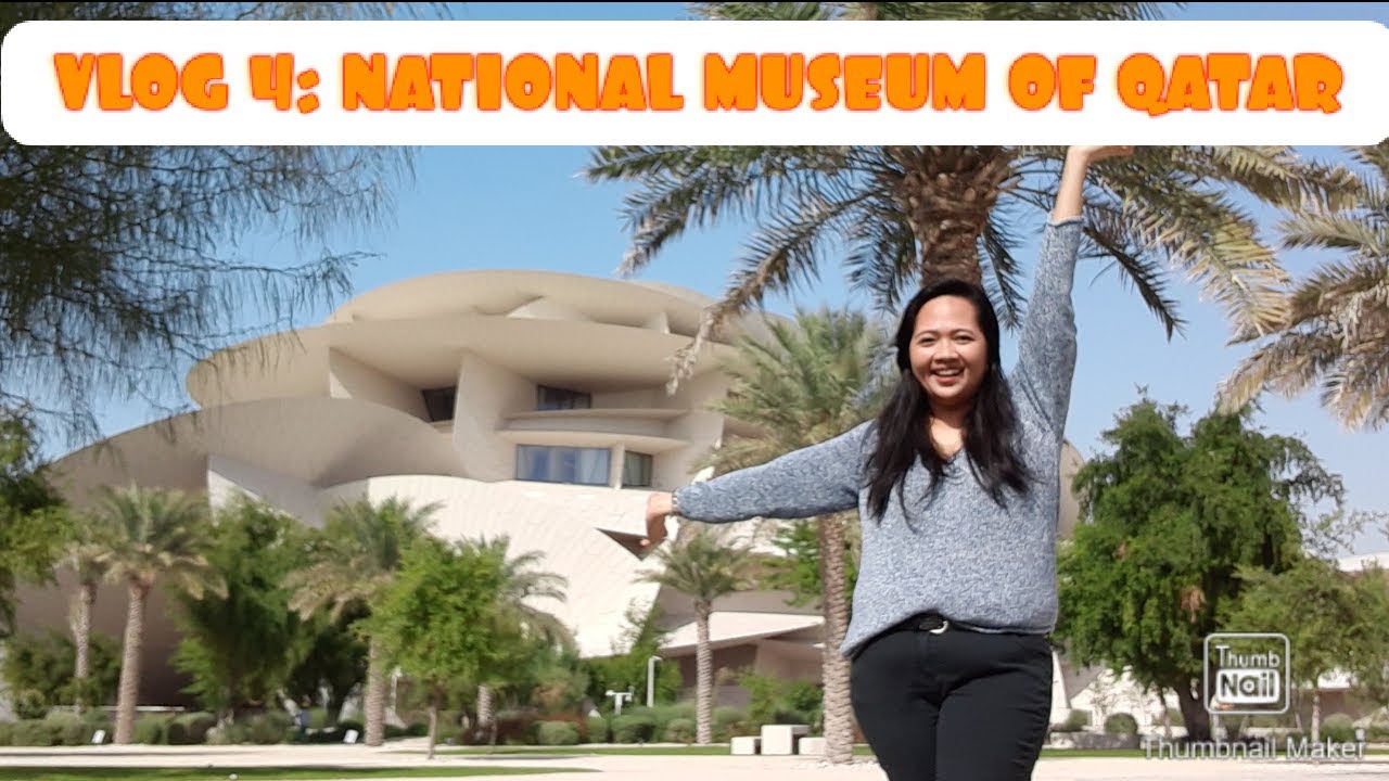 VLOG 4: NATIONAL MUSEUM OF QATAR + DOHA METRO TRAIN #dohavlog #qatarvlog