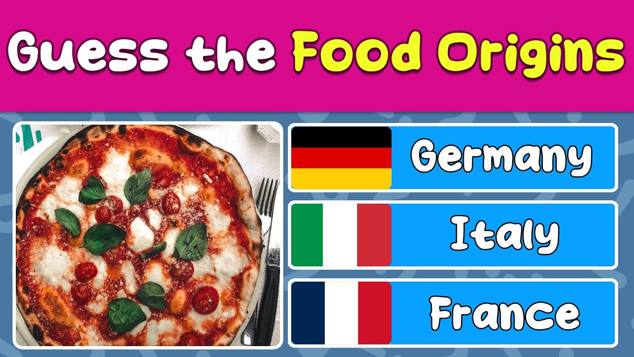 Food Origins Quiz: Test Your Culinary Knowledge with 30 Questions!