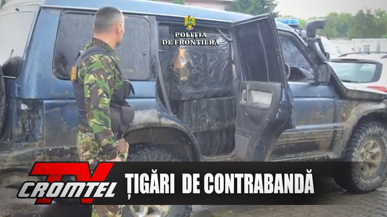 ȘTIRI CROMTEL TV -  Țigări de contrabandă în valoare de aproximativ 370.000 de lei - Brodina