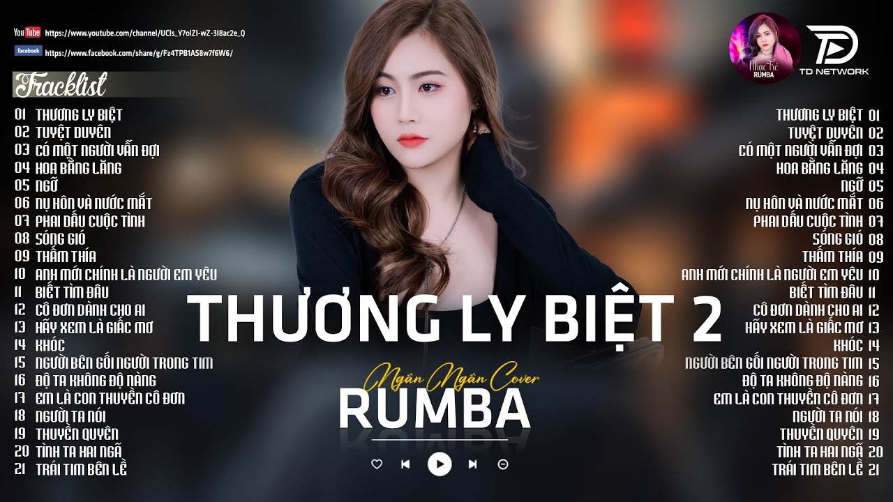 TUYỆT DUYÊN, THƯƠNG LY BIỆT - ALBUM RUMBA XUẤT SẮC NHẤT 2025 - NGÂN NGÂN COVER CỰC HÓT