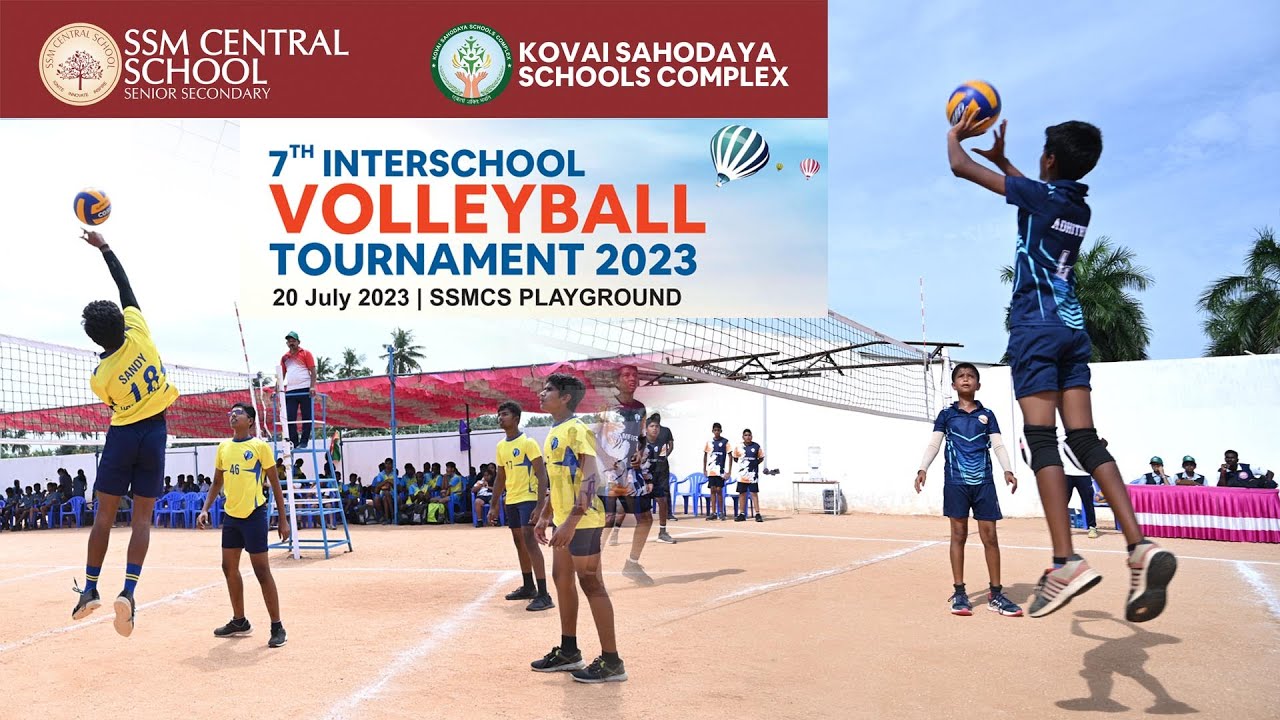 Kovai Sahodaya Schools Complex Volleyball Tournament 2023 SSM CS #kovaisahodayaschoolscomplex
