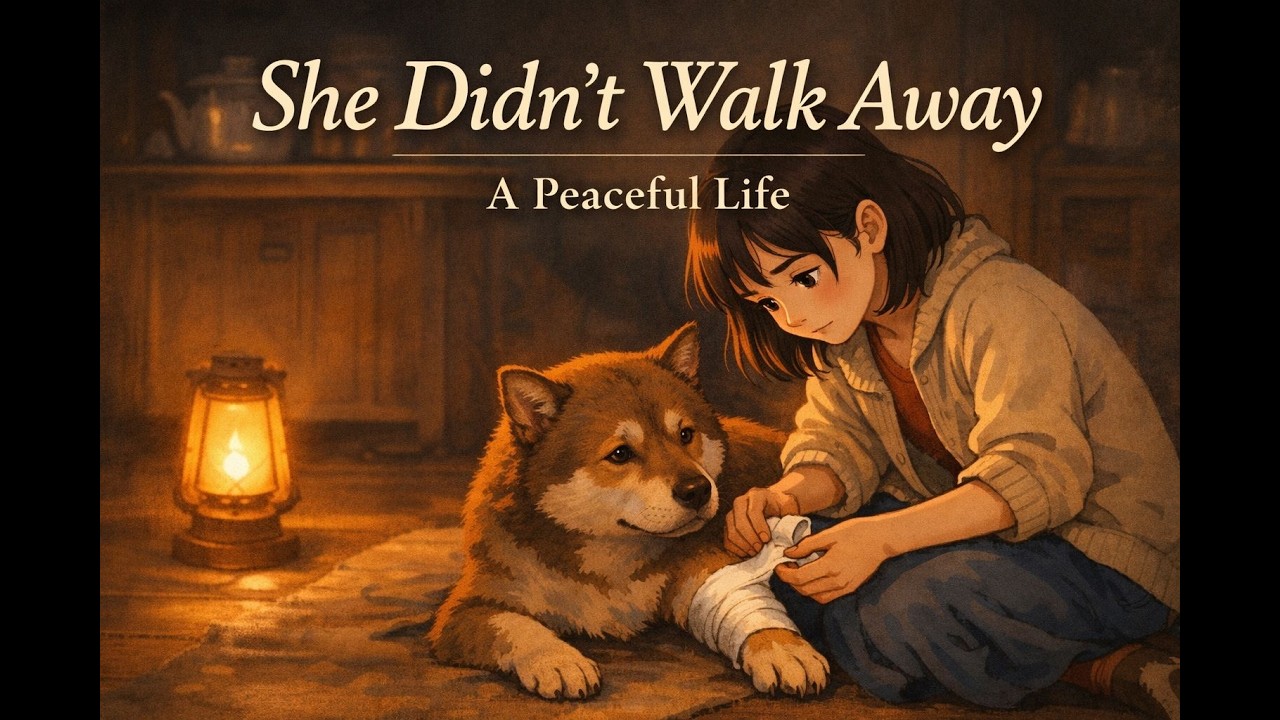 I Found an Injured Dog in the Rain 🐕 Healing & Trust (Anime Story)