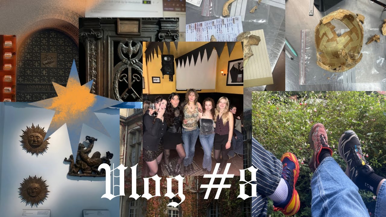 #vlog 8 : Dernière semaine de cours et anniversaire 