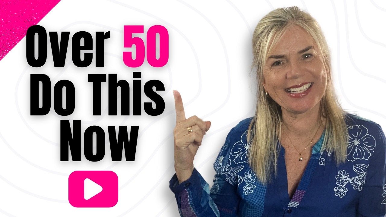 WHY people over 50 MUST start a YouTube channel