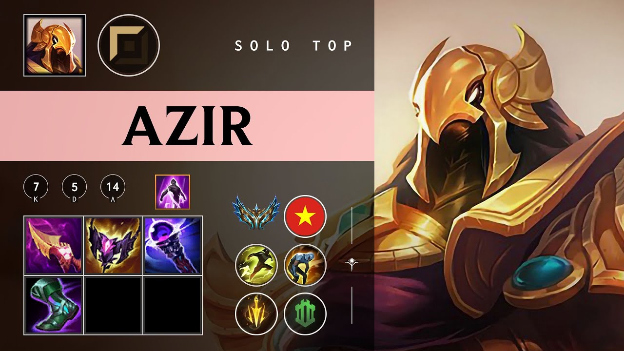 Azir Top vs Jayce - VN Challenger Patch 26.03