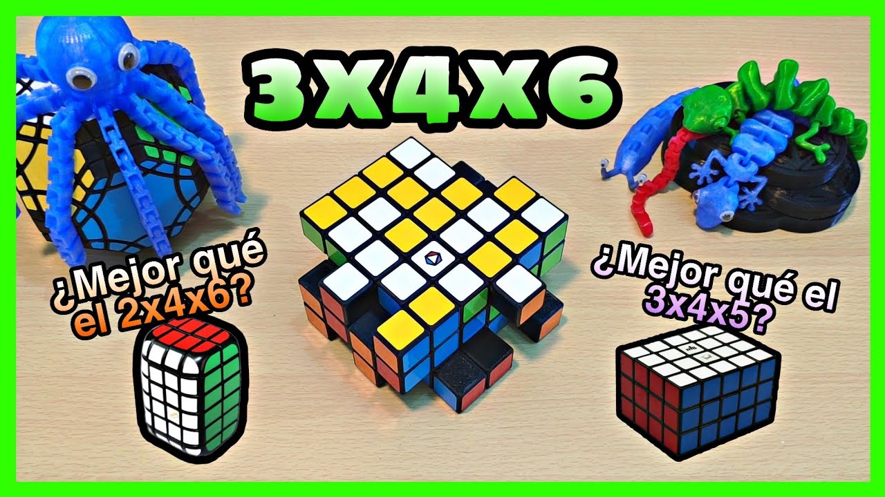 3x4x6 ¿EL CUBOIDE DEFINITIVO? 😱 | Impresión 3D | Cubos de Rubik