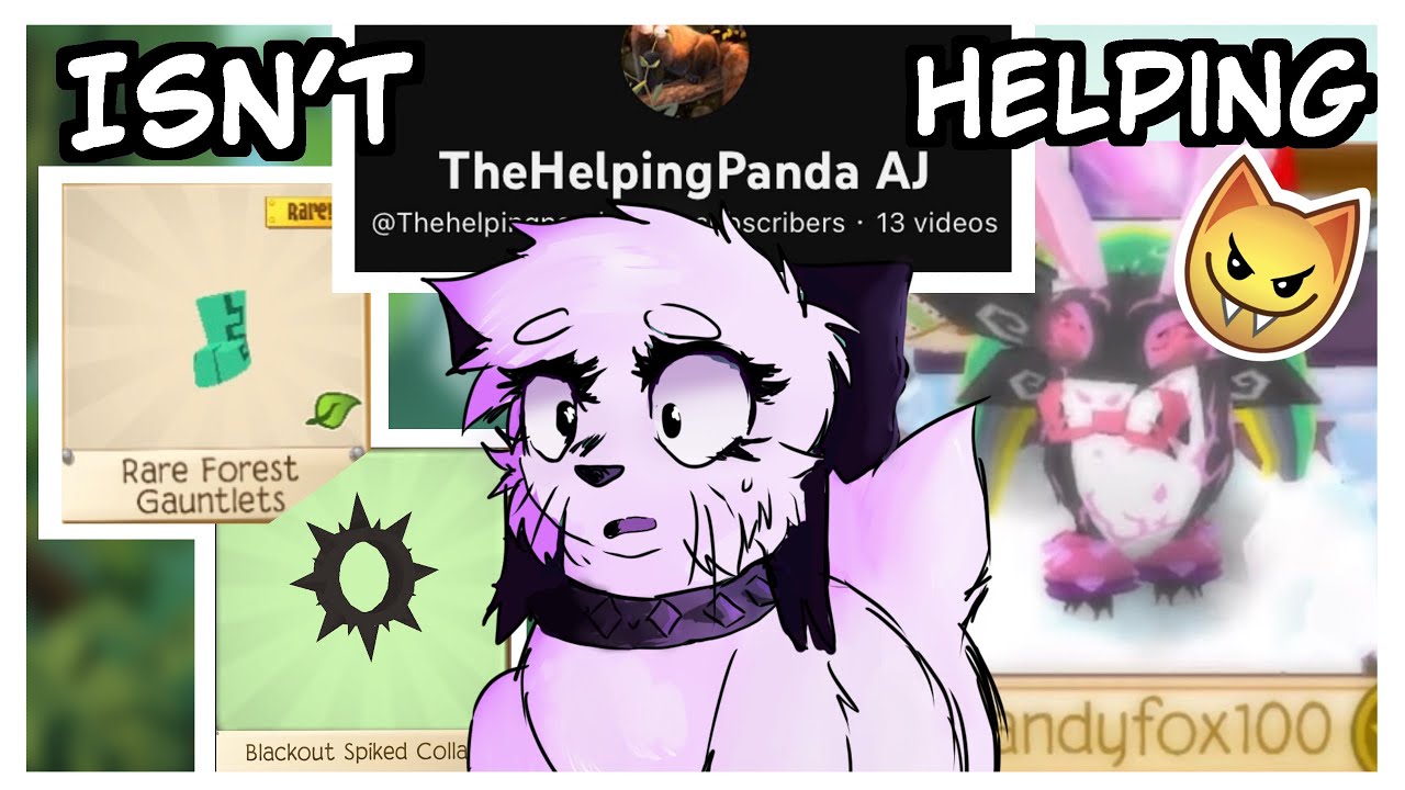 TheHelpingPanda AJ is HACKING People