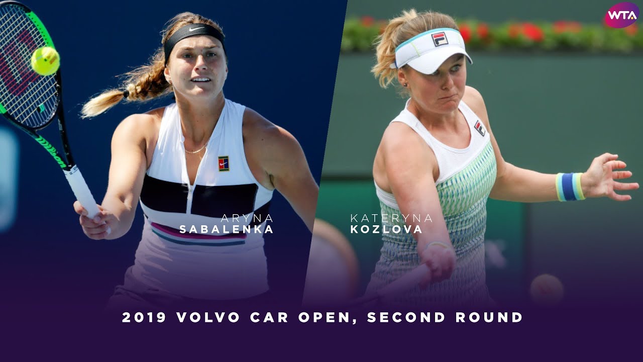 Aryna Sabalenka vs. Kateryna Kozlova | 2019 Charleston Open Second Round | WTA Highlights