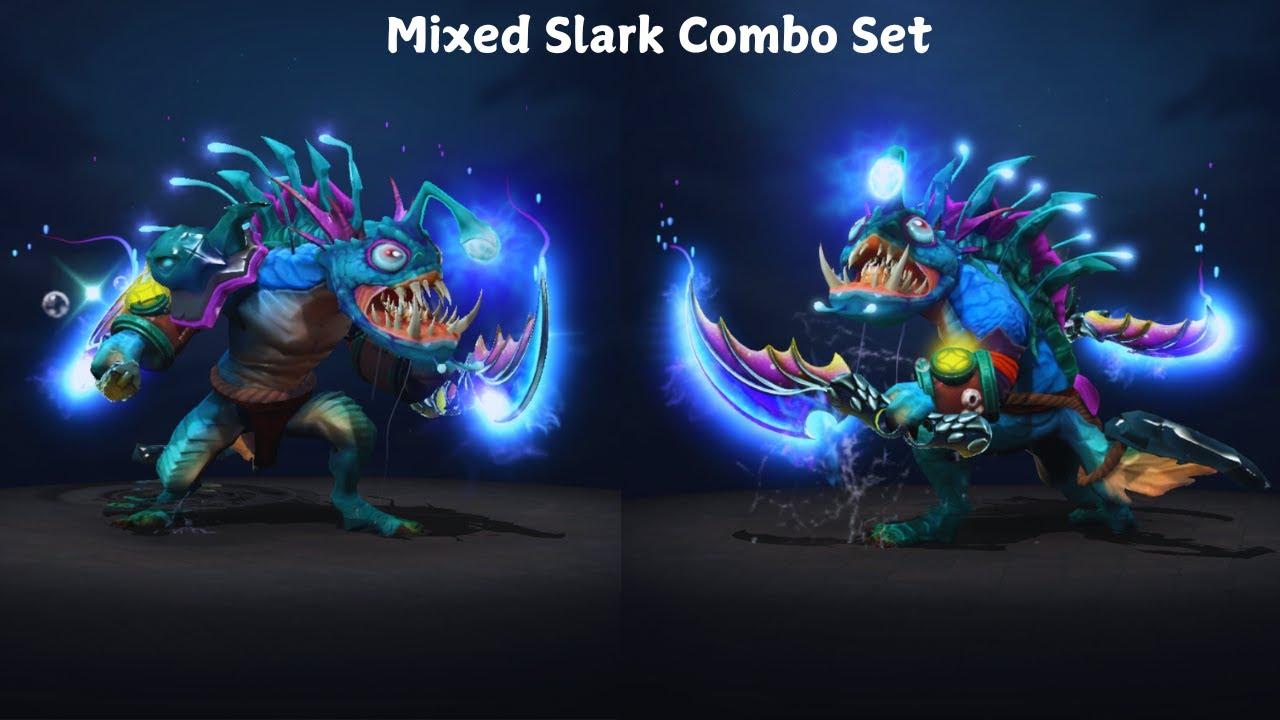 Latest Crownfall Slark Combo Mixed Set Dota 2.