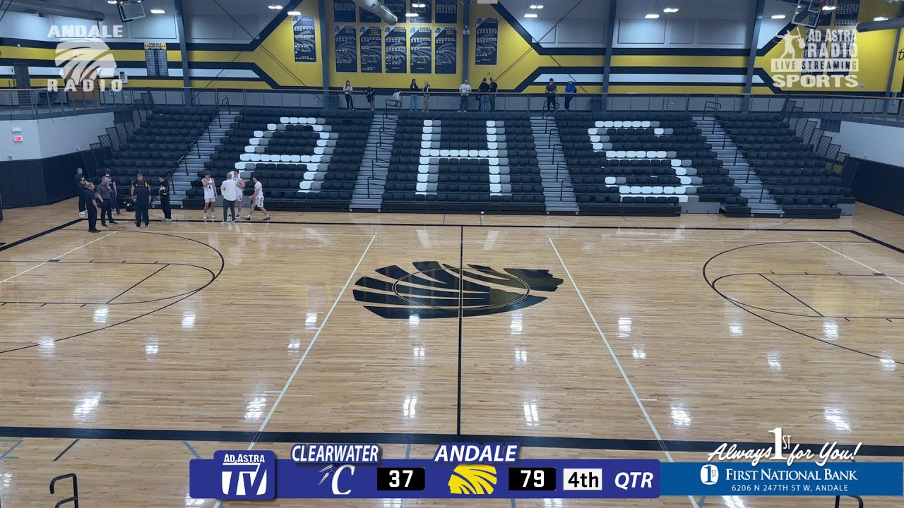 Andale vs. Clearwater Basketball Andale Radio 2-26-26