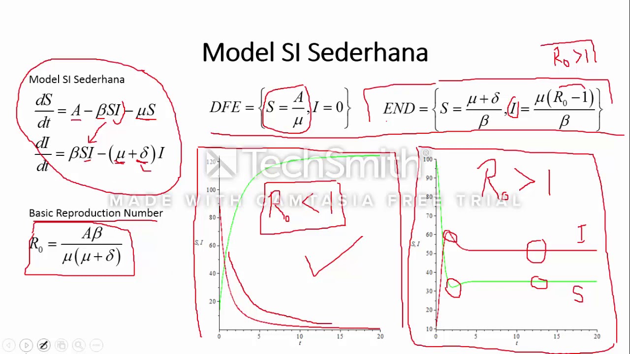Topik Khusus Pemodelan - Model SIR sederhana
