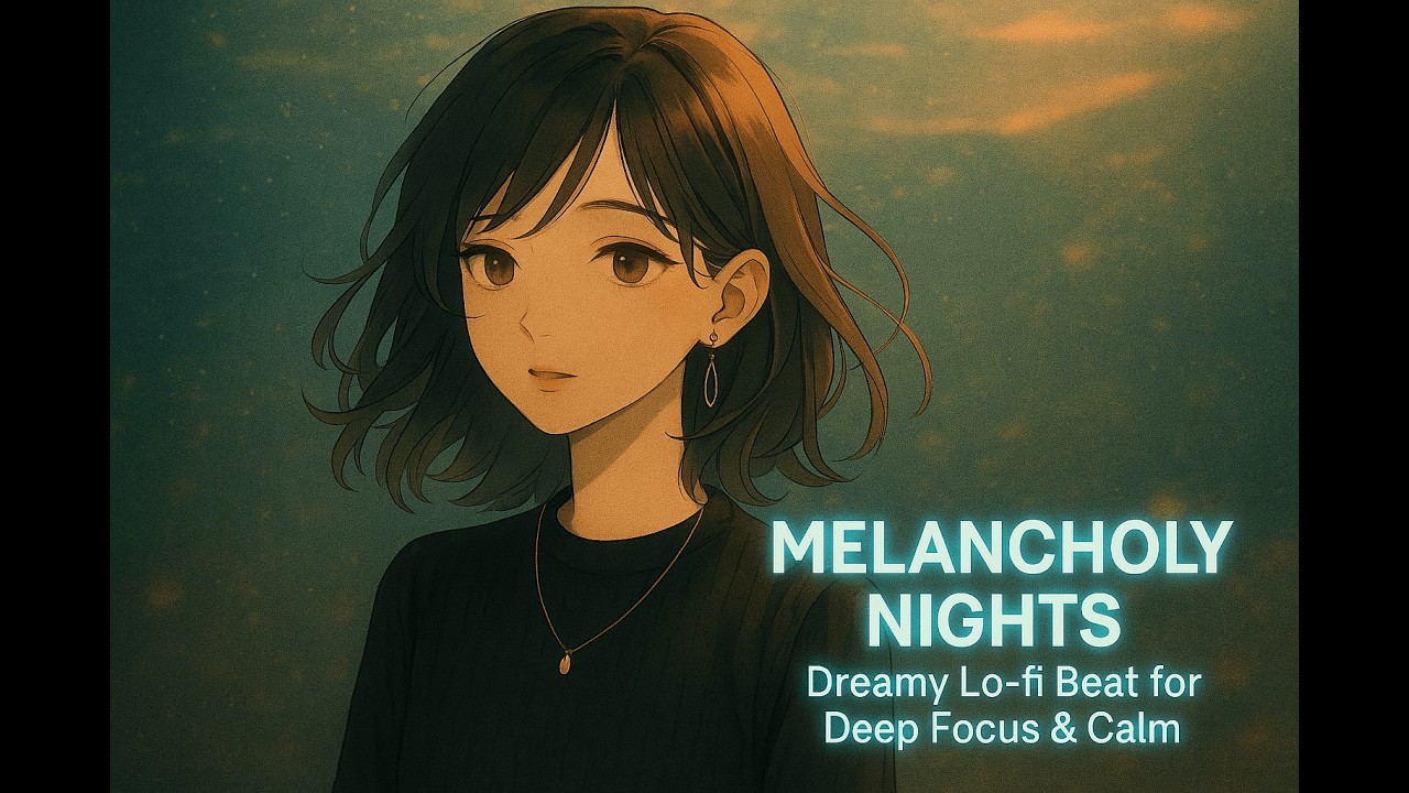 Dreamy Lo-Fi 🌊 Melancholy Nights | Deep Focus & Calm