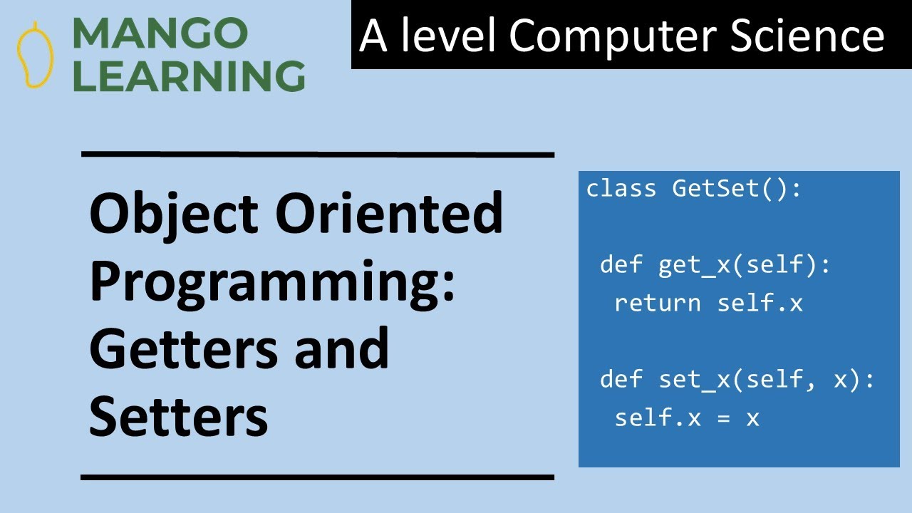 Getters and Setters in Python OOP