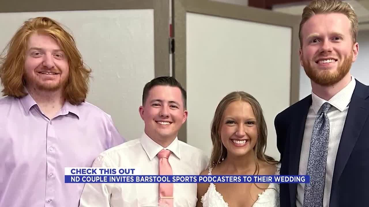 ND Couples Invites Barstool Sports Podcaster to Their Wedding