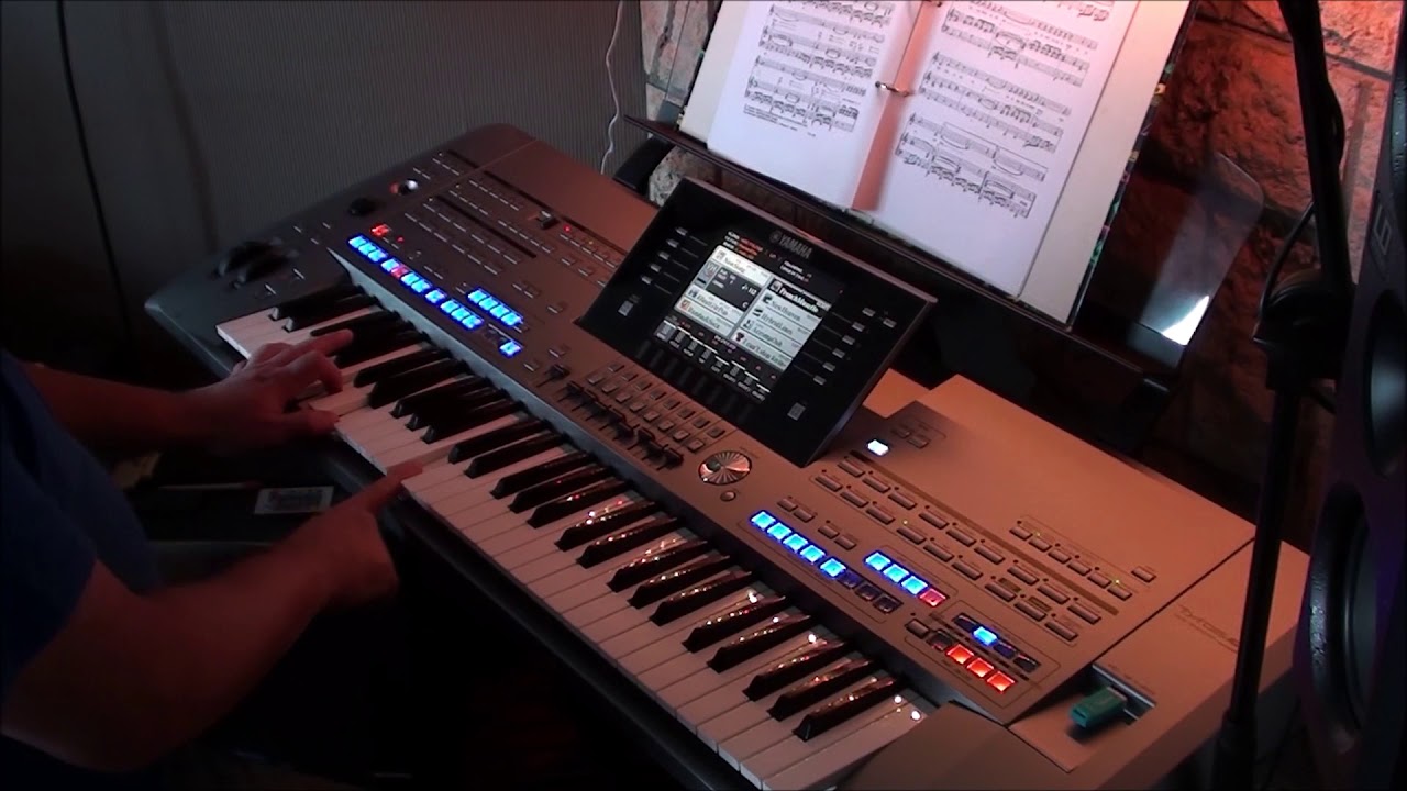 Zeeman, je verlangen is de zee - Ciska Peters (cover by DannyKey) on Yamaha keyboard Tyros5