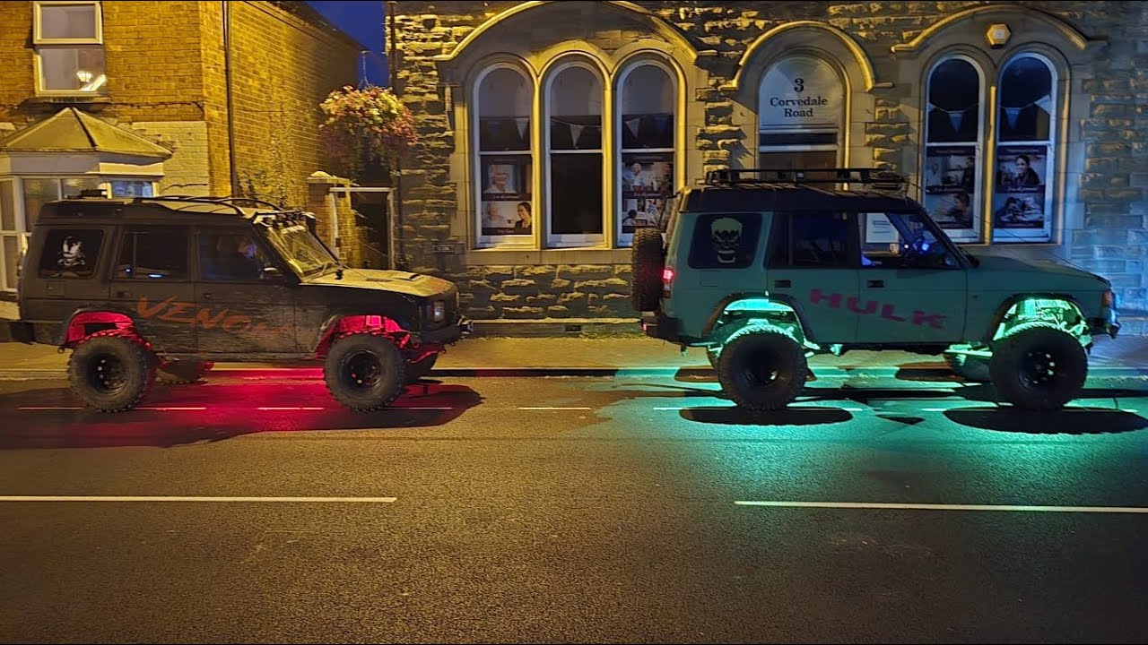Landrovers on new lanes 