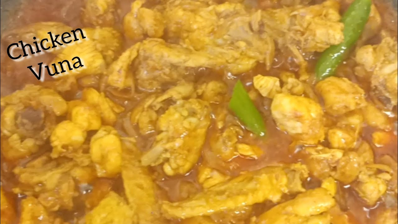 Chicken Recipe। Chicken Curry Recipe। Chicken Vuna Recipe In Bengali 