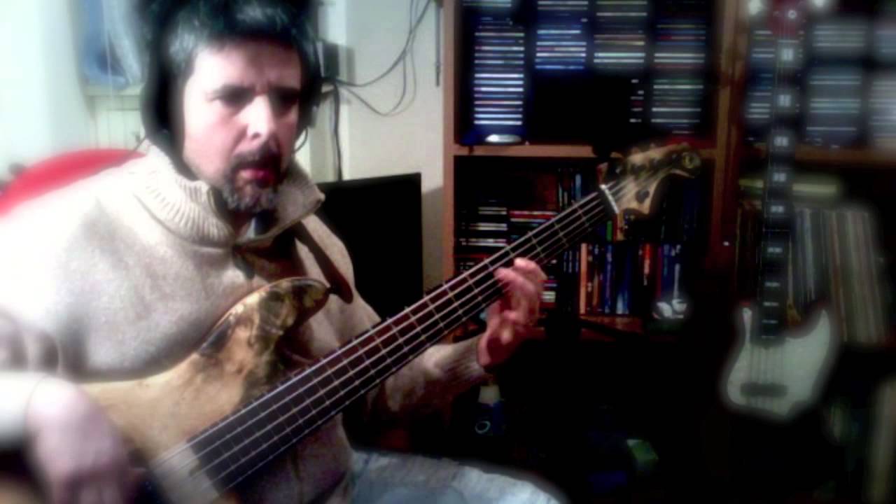 Domenica bestiale by Fabio Concato personal bass cover by Rino Conteduca with Elrick bass njs5