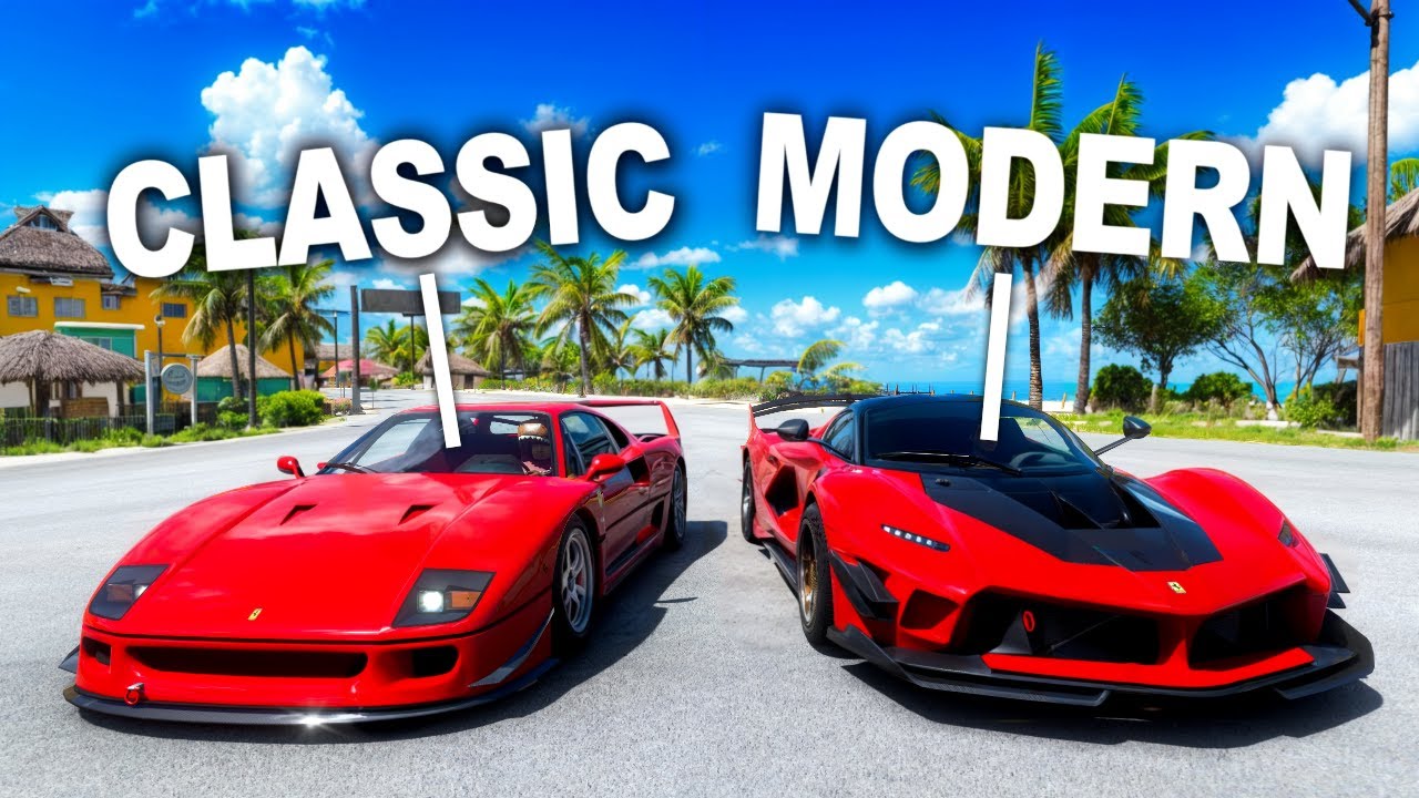 CLASSIC vs MODERN Cars! - Forza Horizon 5