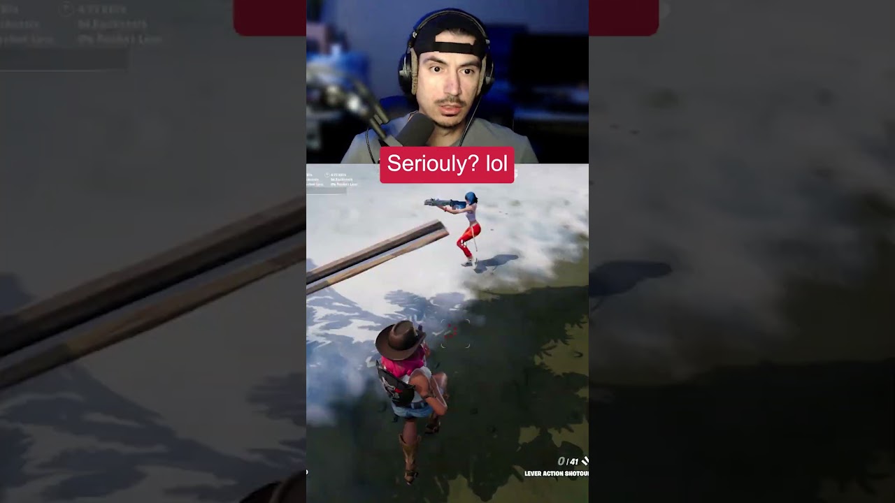 It's just a game! lol #fortnite