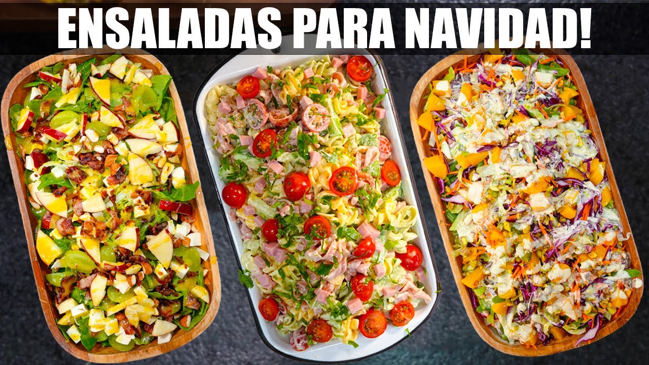 As&iacute; preparo mis Ensaladas Navide&ntilde;as, recetas faciles | Abelca