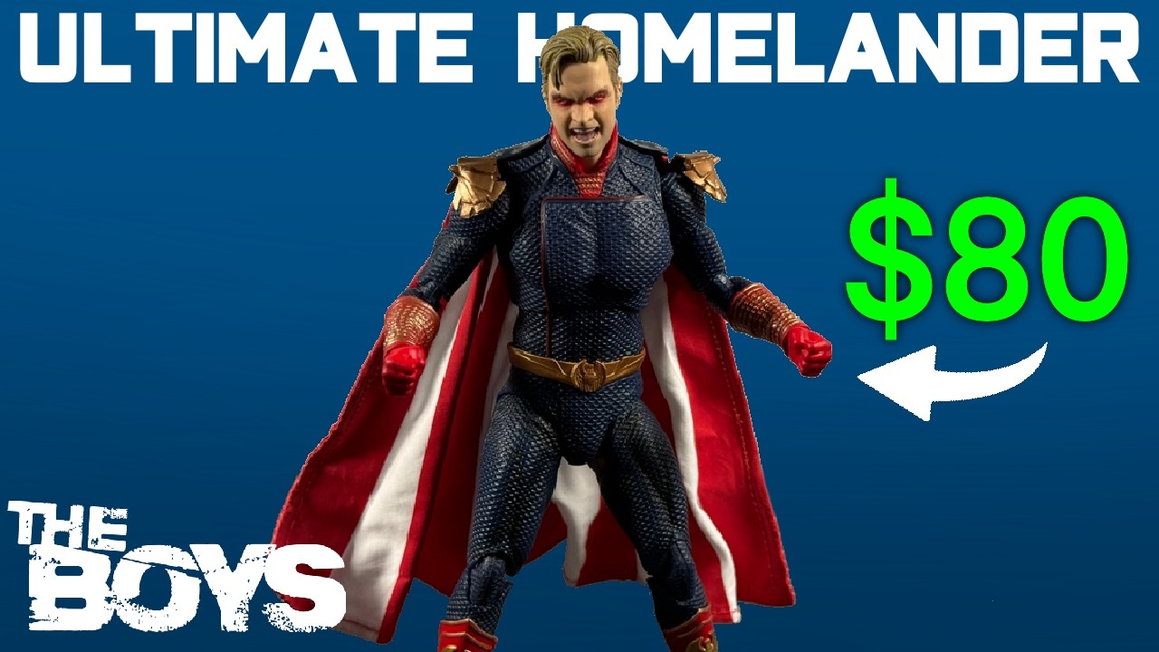 Unboxing the ULTIMATE The Boys Figure... - Homelander MAFEX Review