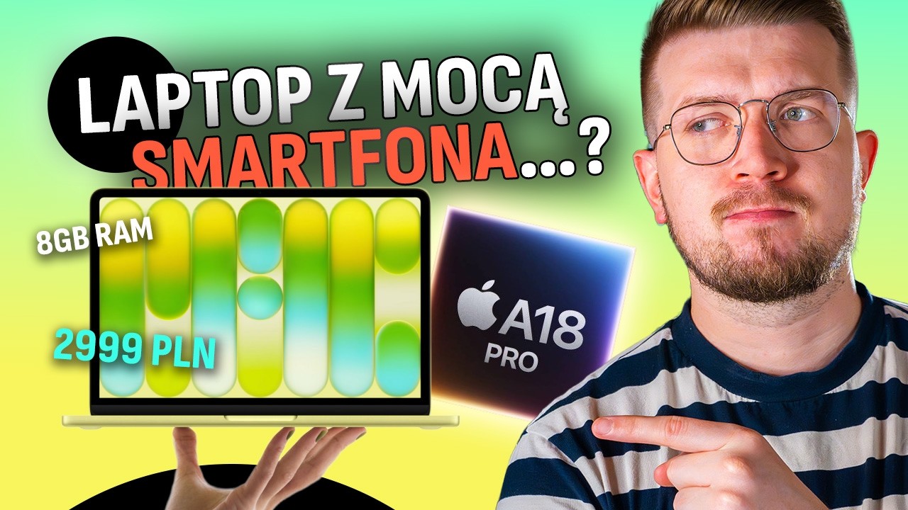 APPLE ZAORAŁO WINDOWSA? Najtańszy MacBook po miesiącu