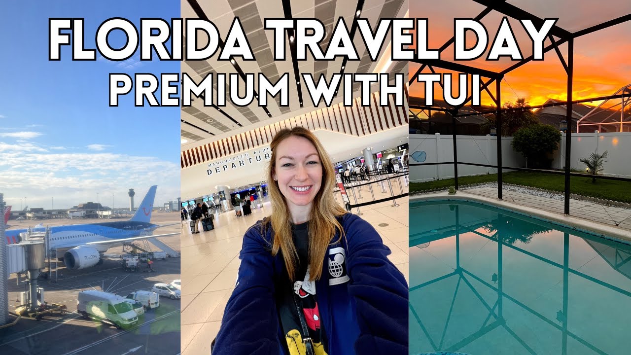 PREMIUM WITH TUI - Travel Day to Florida!! Manchester Airport to Melbourne, Villa Tour, Target Shop