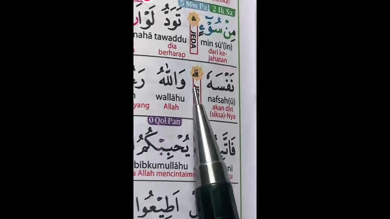 BELAJAR MEMBACA QUR'AN SETIAP HARI 23 FEBRUARI 2026