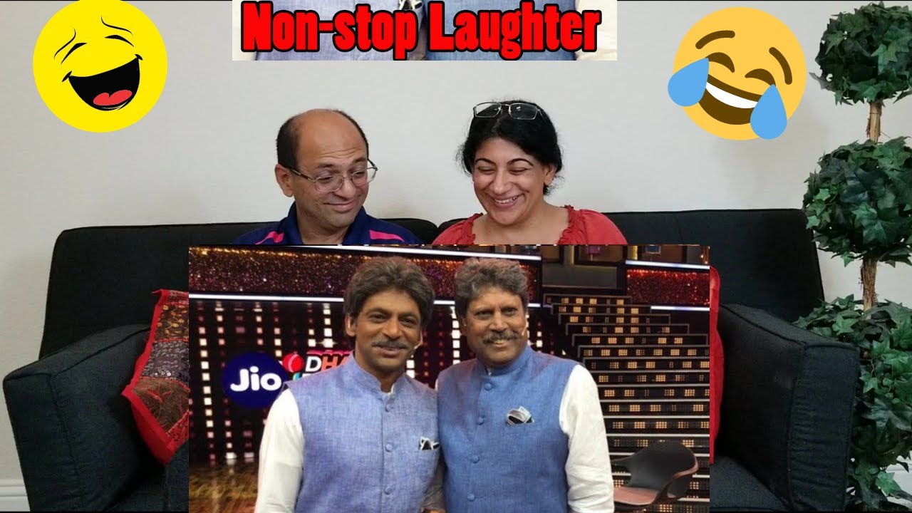 Sunil Grover Mimicking Kapil Dev Infront Of Kapil Dev | Non- Stop Laughter | REACTION !!