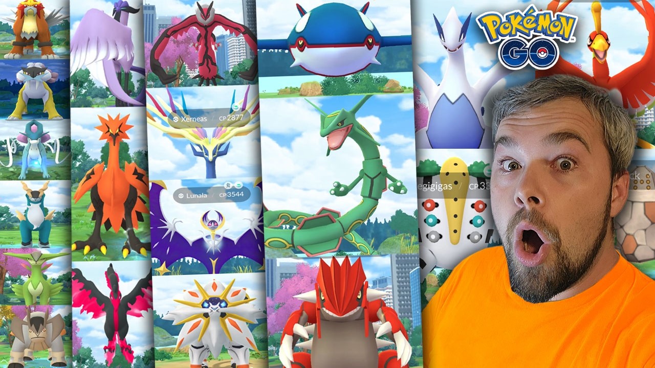 All Out Legendary Madness! Over 70 Legendaries Seen & We Caught Some!