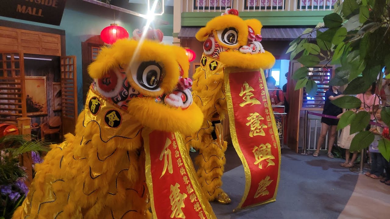 14 February 2026 - Hok Seng Lion Dance @Quayside Mall
