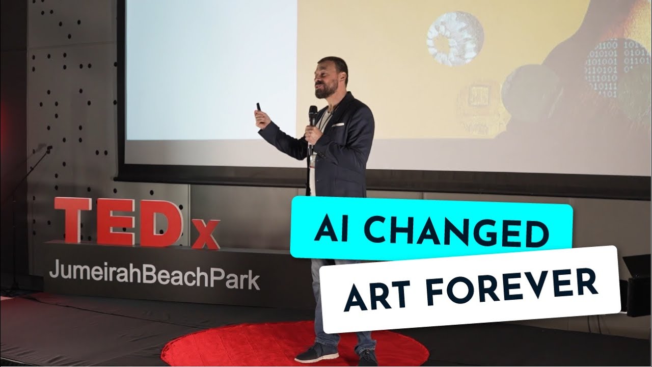 Art in the Age of AI: How Technology Has Always Shaped Creativity | Alaa's Keynote at TEDx Jumeirah