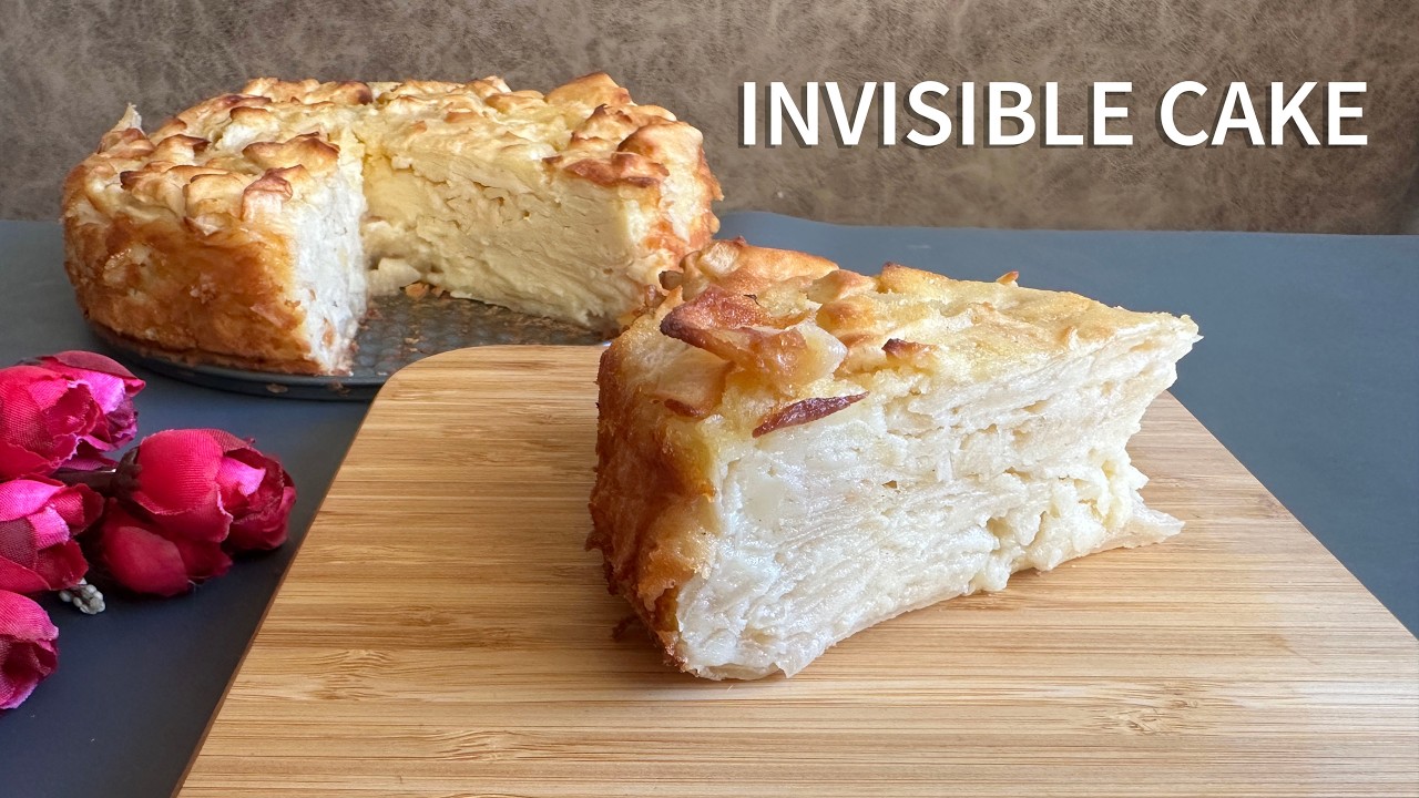 Invisible Apple Cake: More Fruit Than Dough!