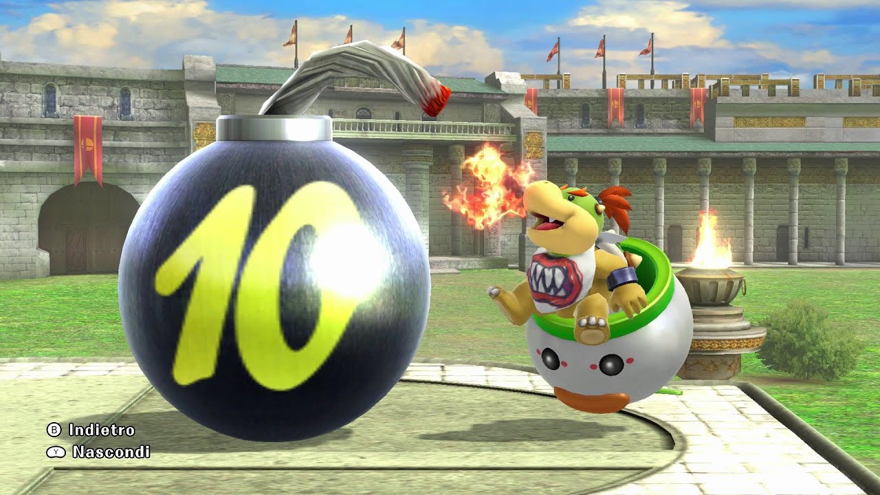 Super Smash Bros. Wii U - Score 150000 in Target Blast Stage 1 as Bowser Jr.