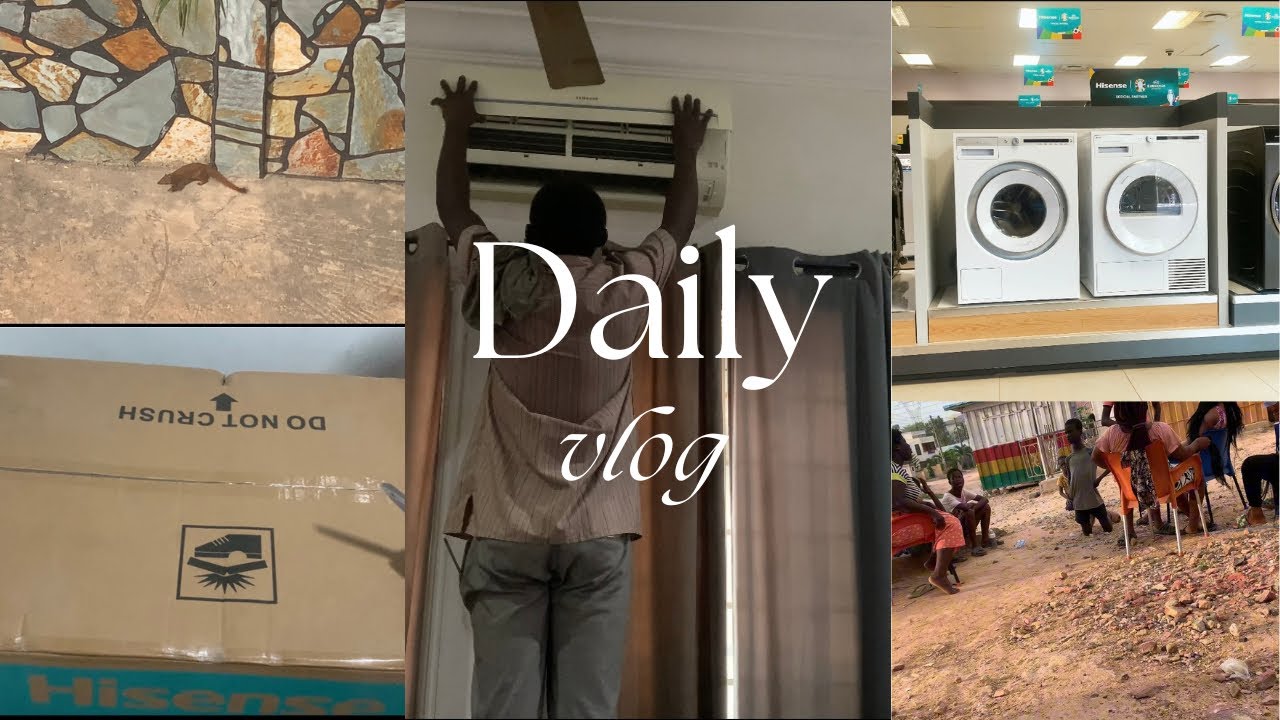 Days in my life || Living in my Ghana vlog| Unboxing🎁 | Picnic | |Hairday💇‍♀️