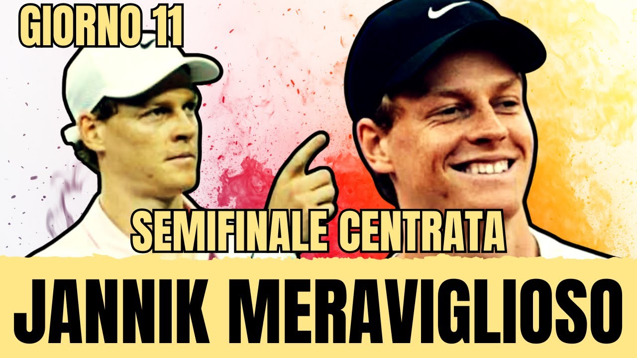SINNER ALZA LA VOCE E STRAPAZZA TIEN IN 2 SET! ORA IN SEMIFINALE C’È ZVEREV!
