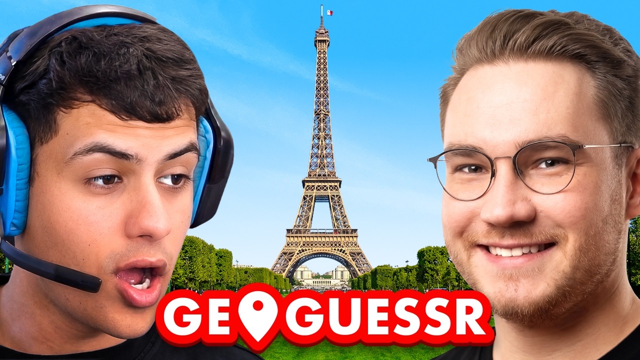 Я сразился один на один с Ohnepixel в Geoguesser.