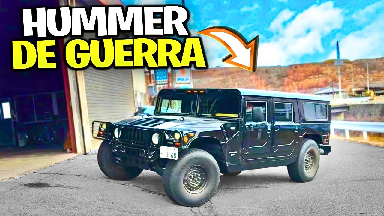 Chegou com uma Hummer de guerra no role !!!