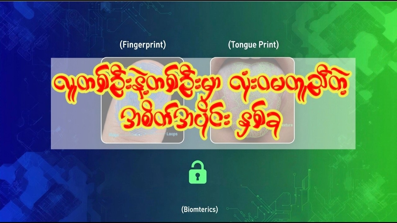 သင်ကိုယ်တိုင်တောင်မသိတဲ့ သင့်ခန္ဓာကိုယ်က Identity Card များ